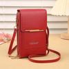 Women Touch Screen Phone Bag Cute Crossbody Bag Small Carrying Mobile Phone Bag Fashionable Shoulder Bag Key Bag