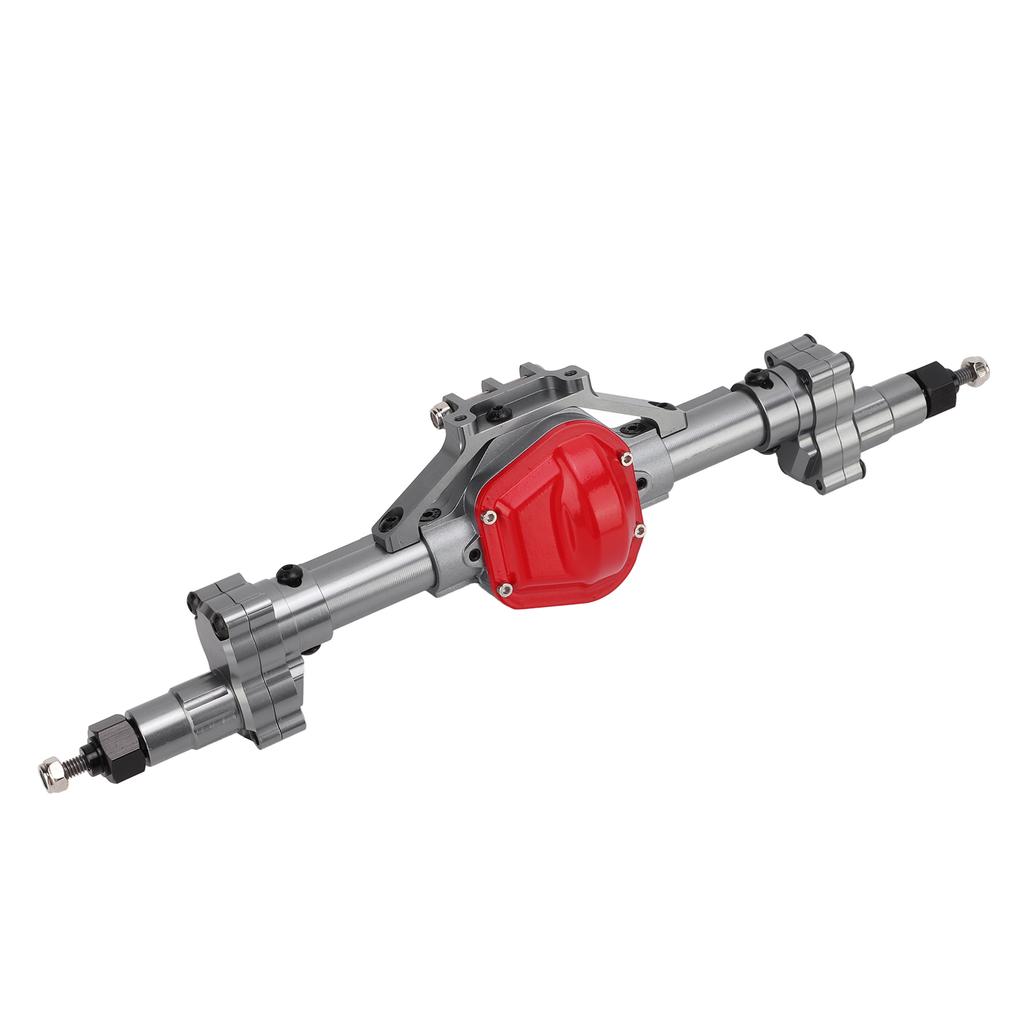 CNC Machined Metal RC Car Rear   Axle Set for   SCX10 1Celsius10 RC Crawler Car Parts