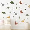 Cartoon Animal Cute Dinosaur Wall Stickers Removable for Kids Room Decoration Background Living Room Baby Nursery Wall Decals