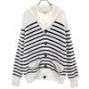BAREFOOT DREAMS Border Pattern Long Sleeve Cardigan M xRon Herman Men's Used