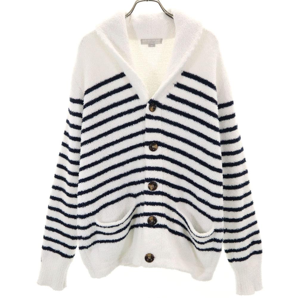 

BAREFOOT DREAMS Кардиган с длинным рукавом с узором в полоску M x Ron Herman Мужской Б/У