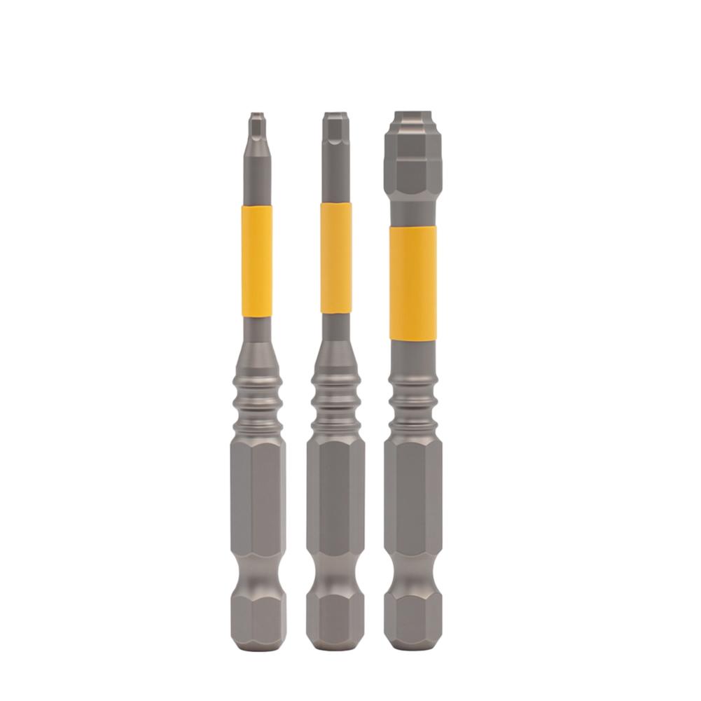 1/6Pcs Strong Magnetic Screwdriver Set 61/111mm Length Hexagonal Electric Screwdriver Bits Multifunctional Alloy Steel