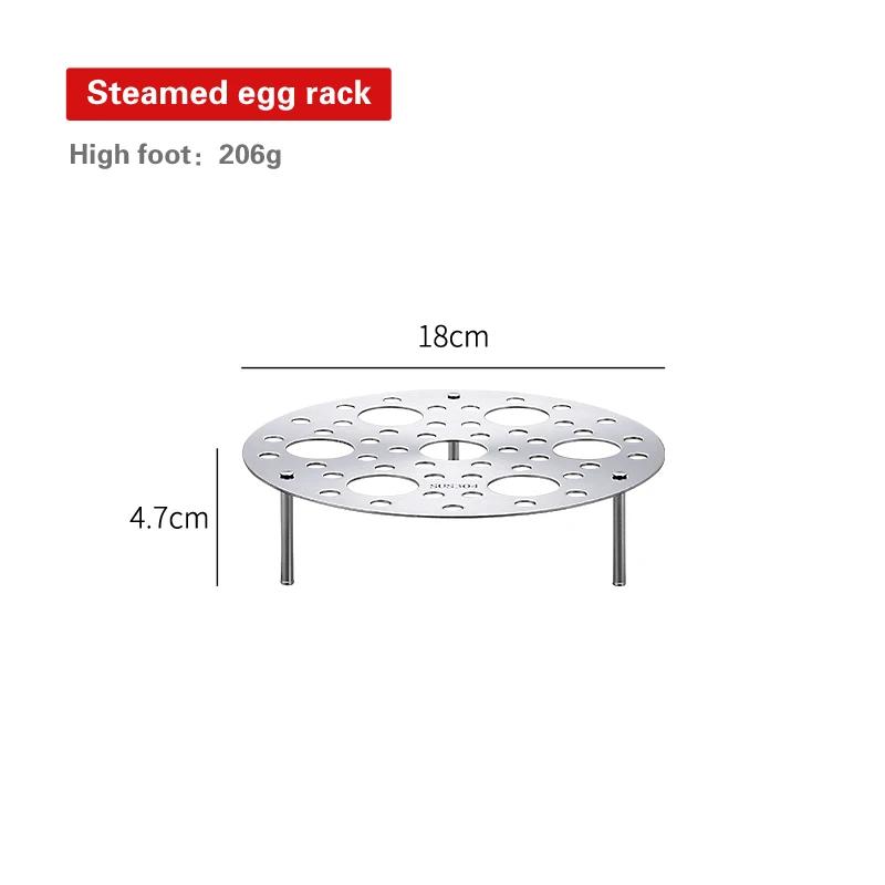 304 Stainless Steel Thickened Steam Rack Universal Steam Rack High Pressure Boiler Steam Grid Steaming Plate High Foot Steamer