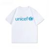 Olunteer Team Of The Unicef Charity Organization Tshirt Unisex Unisex 2026 Summer New Fashion Unisexs Tshirt Cotton Breathable Tees