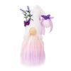 Butterfly Elegant Lavender Plush Doll For Mothers Day Unique Decorative Accent Piece