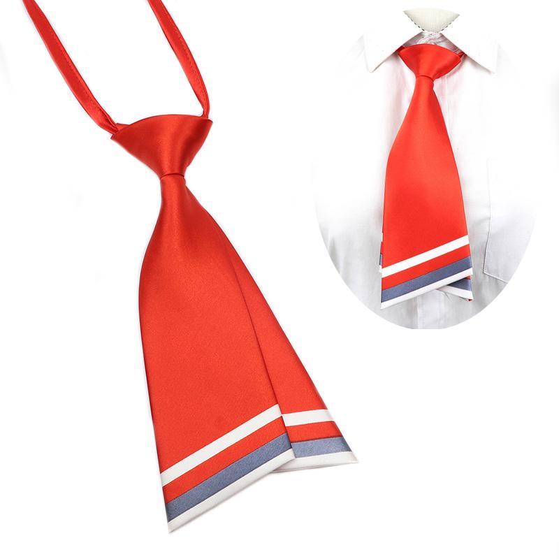 Fashion Women Tie Lady Professional Uniform Shirt Collar Neckties Female College Student Bank Hotel Staff Black Navy Red Bowtie