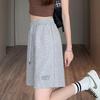 Hong Kong Vintage Chic Outside Wear Sports Shorts Pants Women's Summer Loose Thin Casual Pants High Waist Five Point Pants
