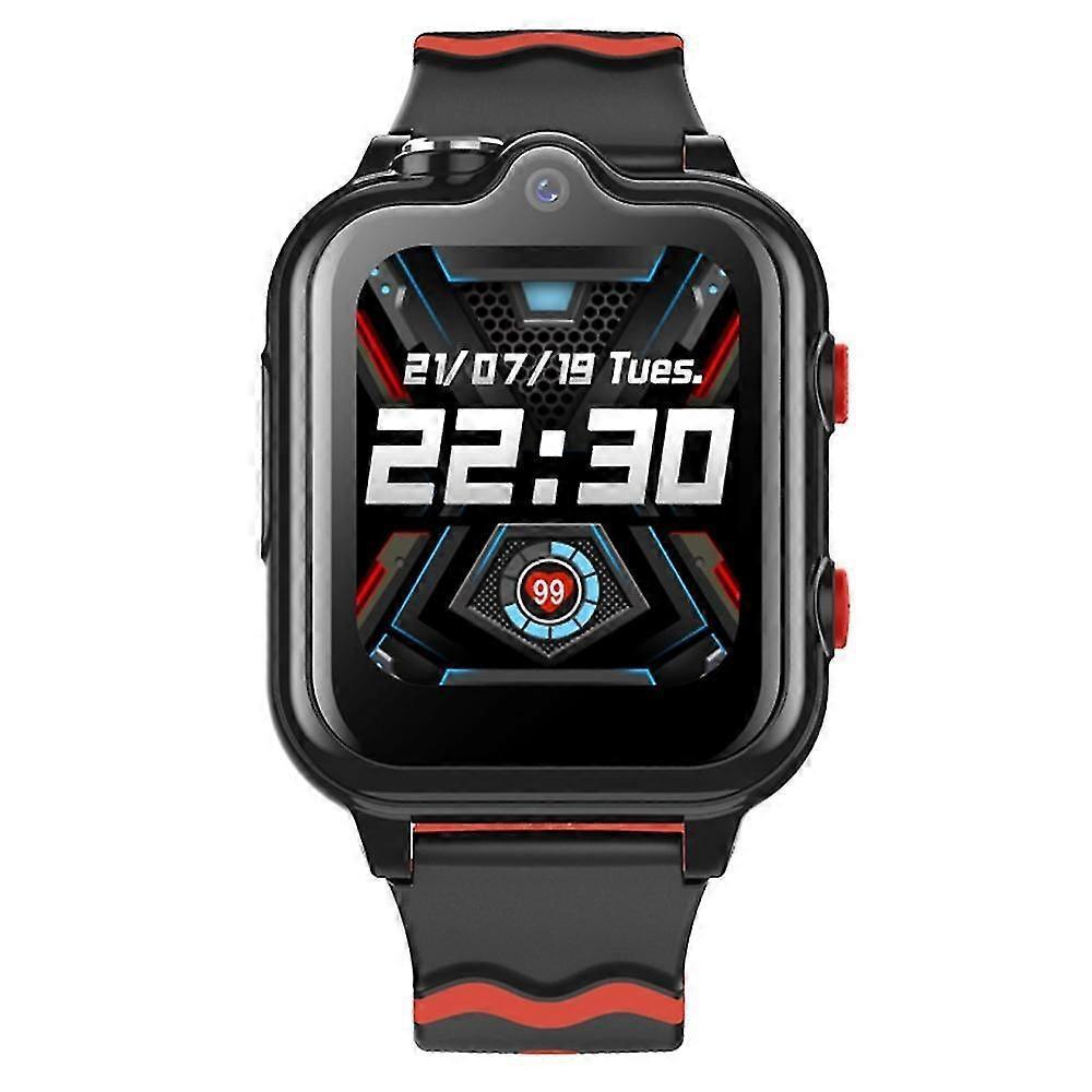 D35-C 4G Telefon Kinder Smartwatch GPS Tracker Zwei-Wege-Videoanruf Dual-Kamera-Uhr für Kinder - Blau