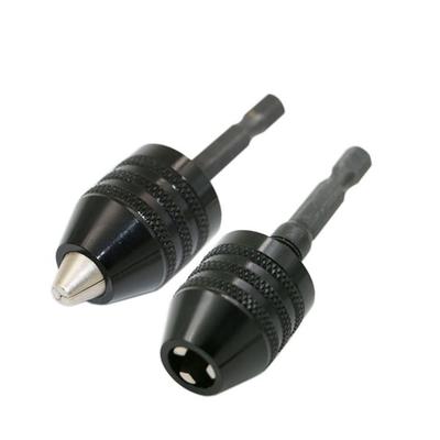 0.3-6.5Mm Keyless Drill Chuck Screwdriver Driver Adaptor Hex Shank Drill Bits