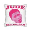 Pink Jude Bellingham Pillowcases  Funny Pillow Case For Couch Sofa Bedroom Soft Pillow Cover