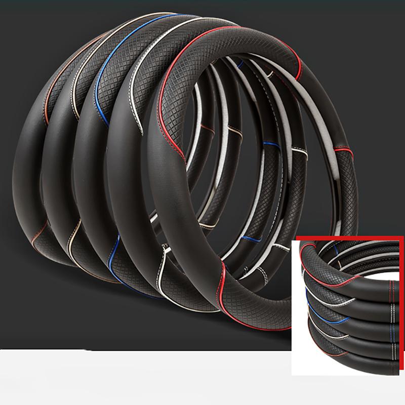 PU-Leder Auto-Lenkradabdeckung für Opel Mokka 2013-2016 Opel Insignia 2009-2013 Astra J 2010-2015 Meriva Autozubehör