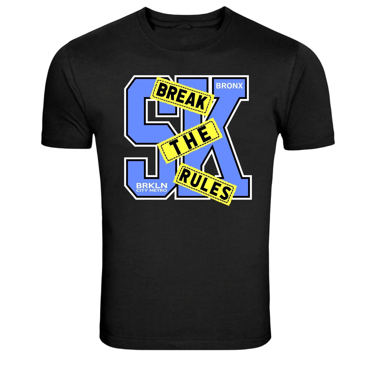 Break The Rules Bronx Brooklyn Street Style Graphic T-Shirt 3XL