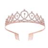Bridal Crown & Sash Set: 4-Piece Bachelorette Party Kit