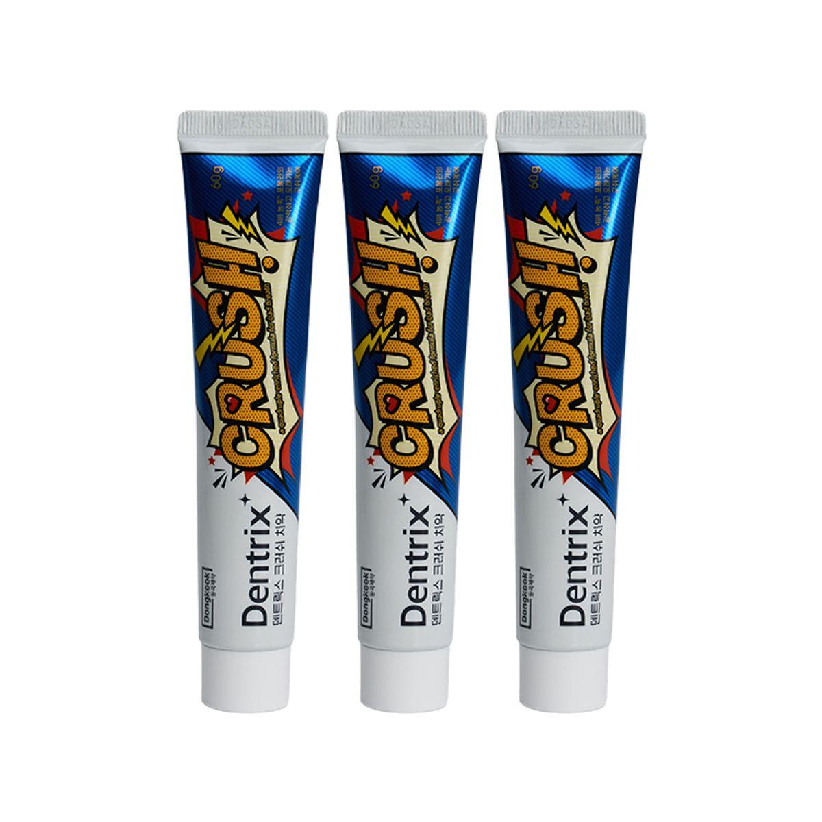 Dentrix Crush Toothpaste 60g (3 packs)