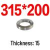 Bague de localisation à bride pour moule en plastique Jundingying 315x200x15