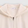 GAP 'Good Show' 2026 Spring Unisex Logo Loose Open-Front Hooded Sweatshirt