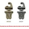 2pcs OE 74348-06030 Sun Visor Holder Clip Compatible Camry Highlander/Prius Retainer(GRAY 2pcs)