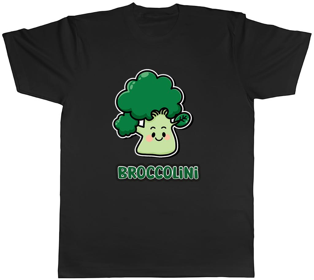 Funny Broccoli Mens T-Shirt Broccolini Vegetarian Unisex Tee Gift