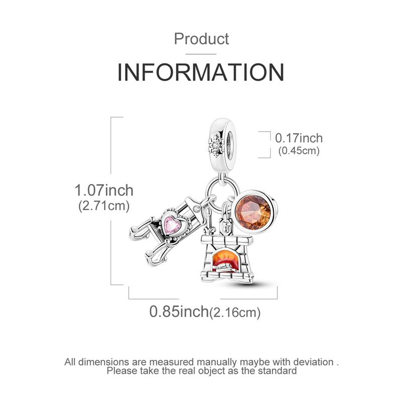 Afternoon Tea Series Cute Cat Teapot Bead Copper Classic Coffee Cup Fit Original Fashion Bracelet Women Jewelry