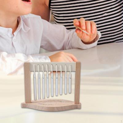 Wind Chime Bar Interactive Toy Single Row Musical Kids Instrument for Preschool