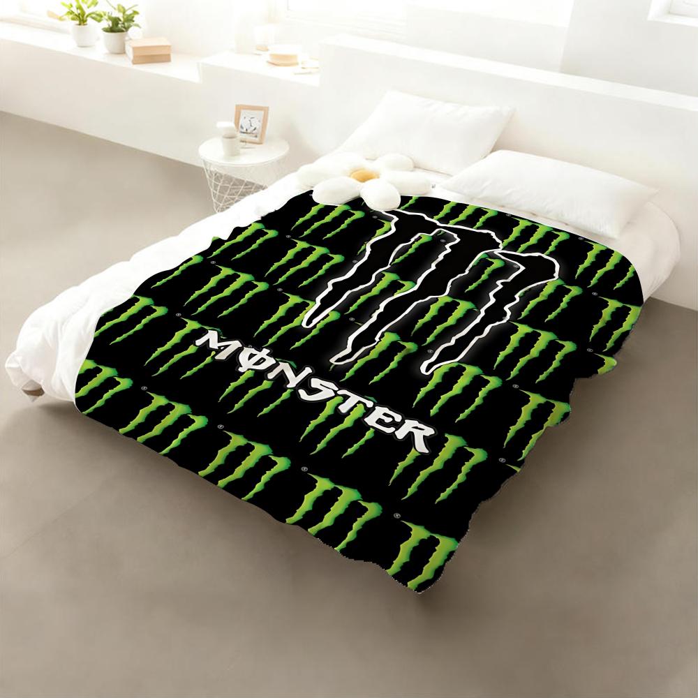 Brand M-SonsterS EEnergyS Throw Flannel Throw Blanket: Soft Kid-Friendly Warm Anti-Static All Season Washable Couch Bed Home