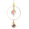 Prism Faux Crystal Sun Catcher, Hanging Window Suncatcher with Rainbow Maker, Car Home Garden Balcony Decor, Unique Gift for Housewarming Birthday