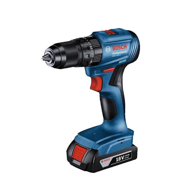 Bosch GSB 185-LI Brushless Cordless Impact Drill/Driver with Dual Batteries CN plug (adapter included)