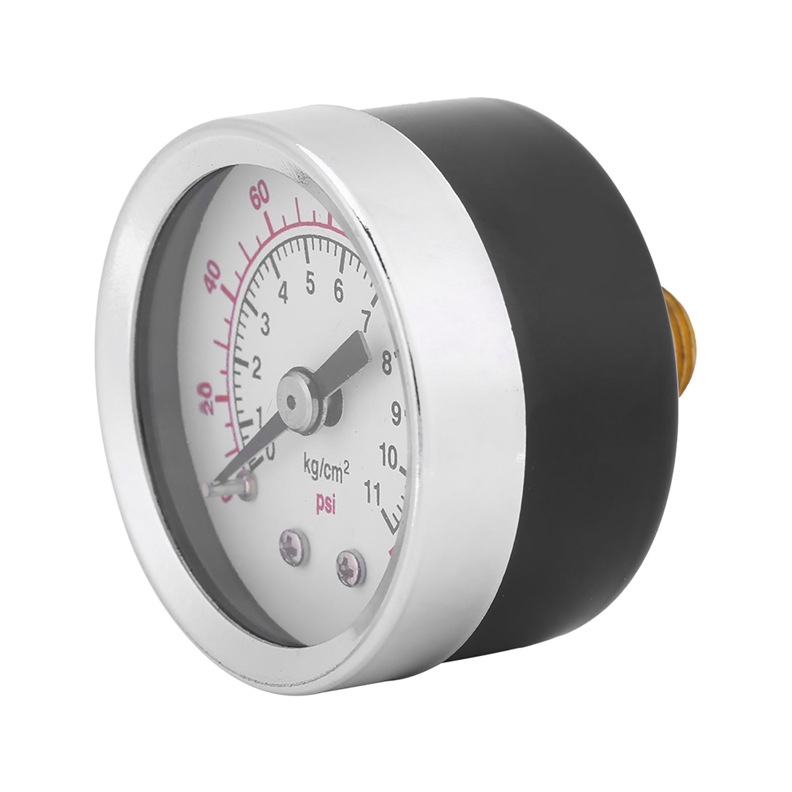 

0‑160PSI 1 8NPT Pressure Gauge Manometer Water Oil Air Pressure Meter