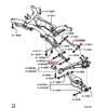 High quality Brand New  Rear Suspension Arm Small Tie Rod Linkage Joint 4117A007 For Mitsubishi Outlander EX AXS Lancer