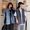 Giacca di Jeans Stile Hong Kong per Donna Stile Coreano Larga Studente Primavera e Autunno Nuovo Stile Gilet da Lavoro Gilet di Jeans