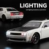 1/24 Dodge Challenger SRT Hellcat Redeye Muscle Alloy Diecast Car Model Computer Desktop DIY High Simulation Collection Ornament