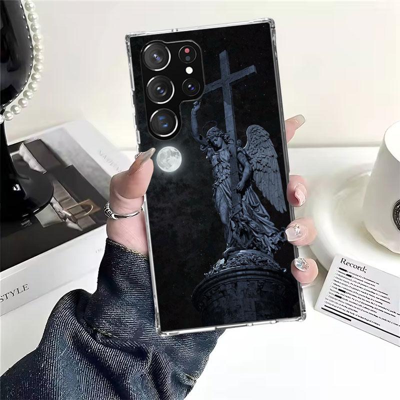 

Archangel Michael Soft Phone Case For Samsung Galaxy S22 S23 S24 S25 Edge S26 Ultra S20 FE S21 Plus + Fundas Coque Galaxy S20 S2 Samsung S26 Ultra