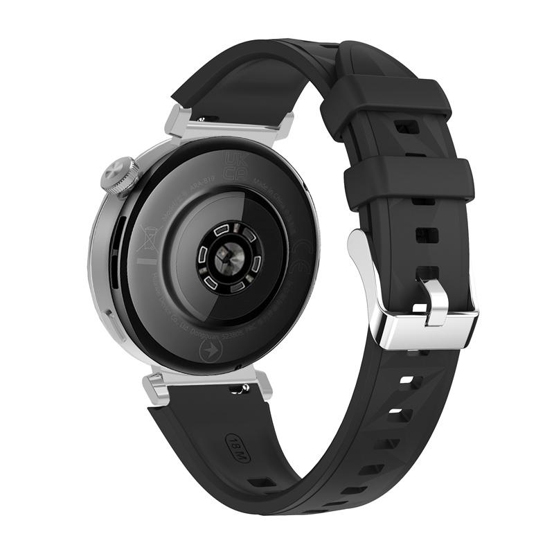 18 mm Silikone Urrem til Huawei Watch GT5 41mm Officiel Samme Rem Ensfarvet