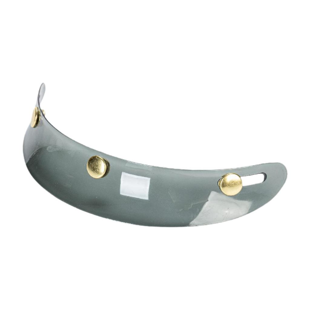 Helmet Peak Shield Sun Shade Protector 3 Snap for 3/4 Open Face Helmets