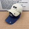 Old Ripped Car Alphabet Baseball Cap Men's and Women's Soft Top Comfortable Sun Cap American Casual Cap