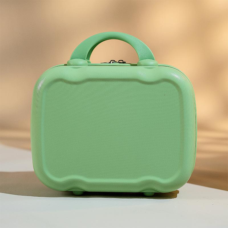 14 In Lightweight Small Travel Suitcase Cosmetic Box Waterproof Hand Luggage Organizer Makeup Case Portable Small Boarding Case