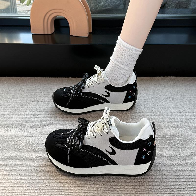 Platform Shoes Women's Heightening New Summer Breathable Sports and Leisure Shoes