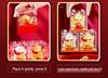 Solar-Powered Waving Lucky Cat Ornament for New Year and Car Dashboard