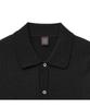 IOLO Silk Blended Knit Shirt_Black