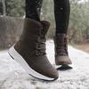 Outdoor Winter Snow Boots Women Shoes Women Anti-slip Warm Plush High-top Casual Shoes Women Wear-resistant Ankle Boots Women