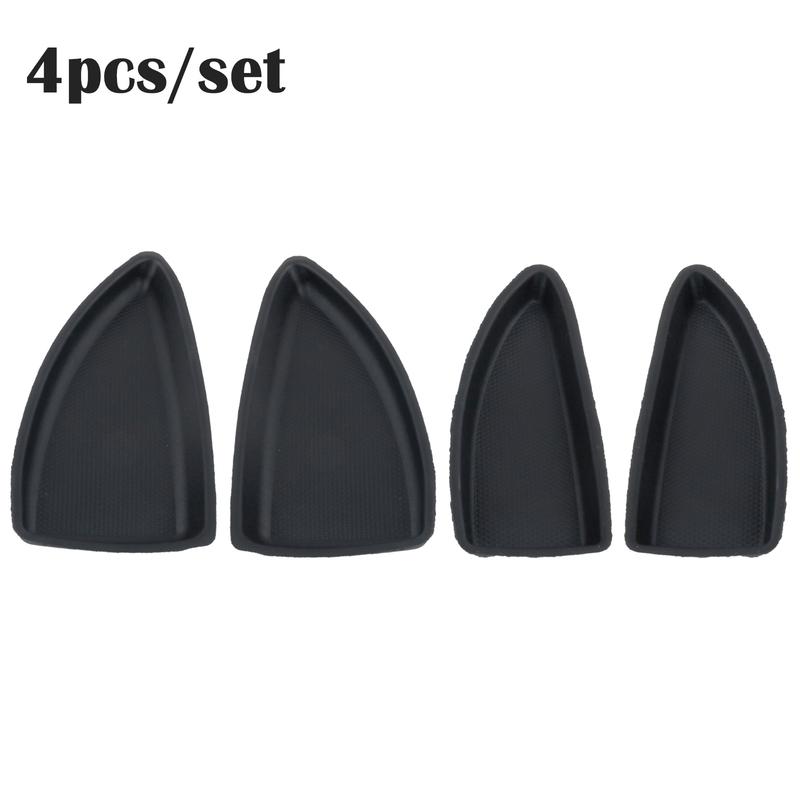 For Malibu For Chevrolet DoorSwitch Bezel Cap 4pcs/set Black For Chevrolet Front Left/right Direct Replacement