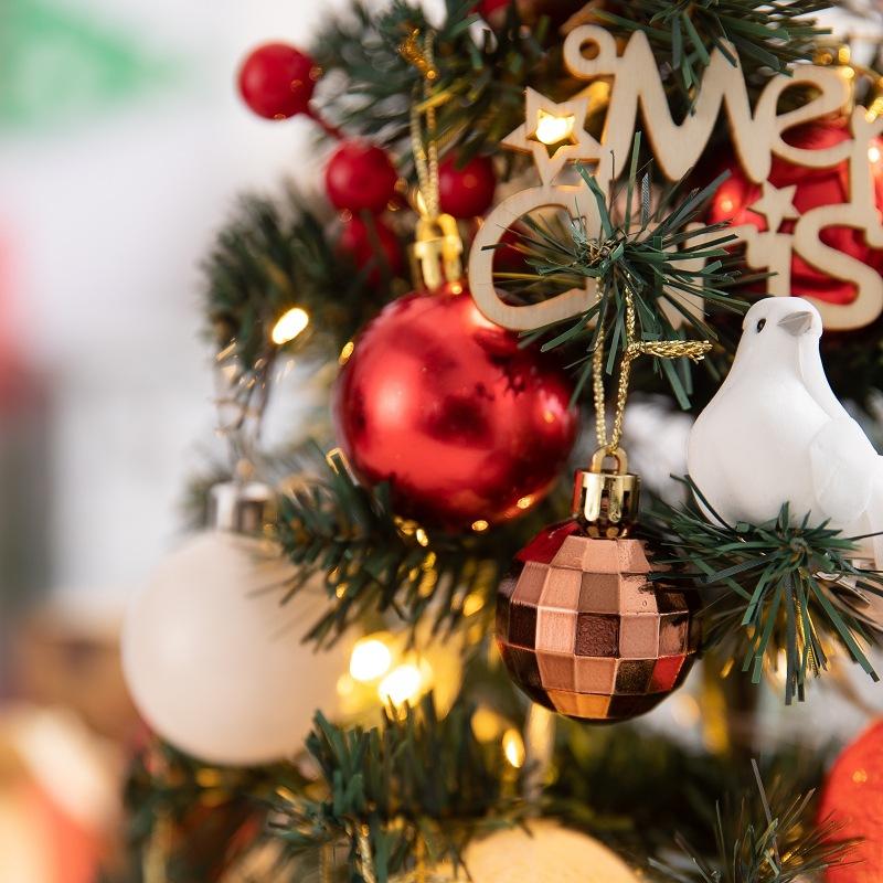 2 BUC 2025 Decorațiune de Crăciun Set Pom de Crăciun de Birou Ornament Decorațiune de Crăciun Mini Pom Mic de Crăciun Cadou de Crăciun