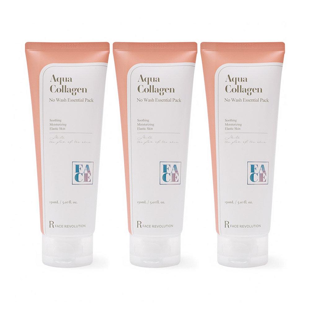 1+1+1 FACE REVOLUTION Aqua Collagen No-Wash Essential Pack 150ml