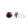 Pink Rubellite Gemstone 925 Sterling Silver Jewelry Handmade Men Cufflinks 0.62" CL-8-13