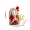 Girl savings Box Decorative Cartoon Piggy Bank Cute Tabletop with Figure for Girls, Kids,