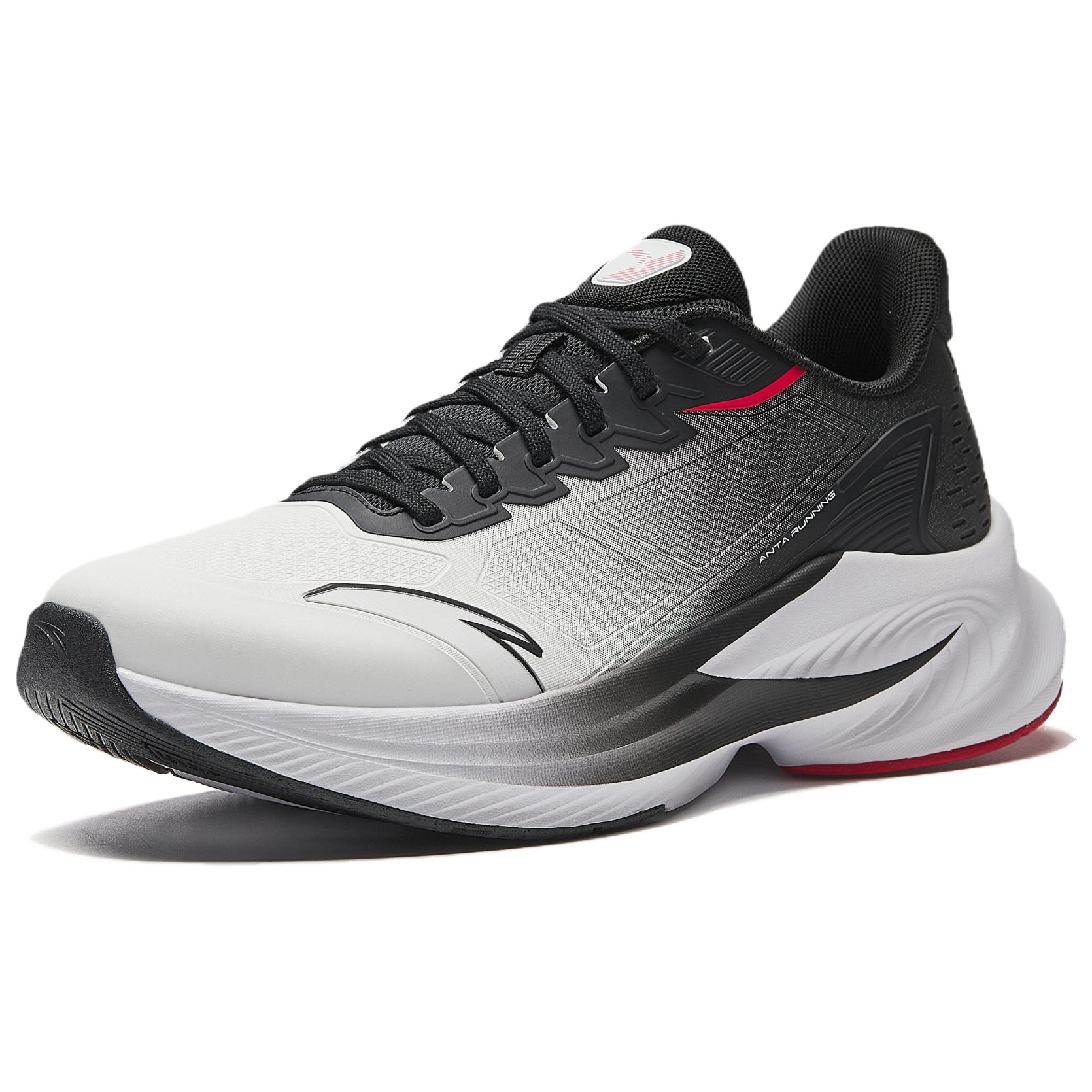 

Новые кроссовки Anta Stinger 6 с амортизацией, износостойкие, с низким верхом, повседневные, для бега, мужские, бело-черные 912535511-5 43