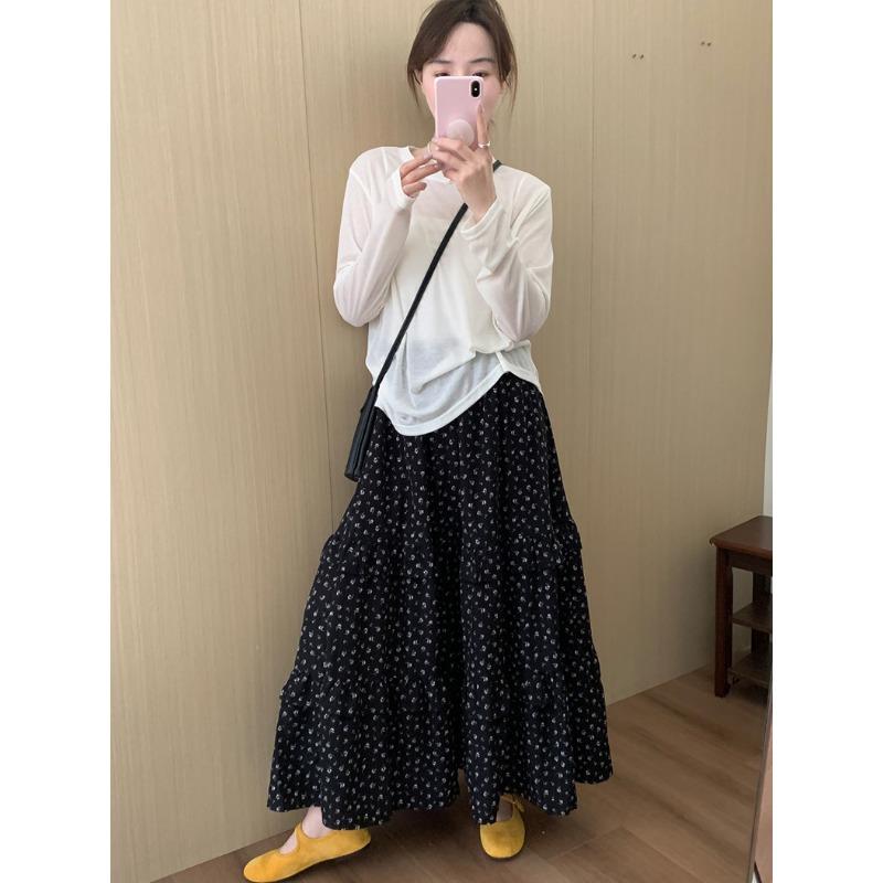 Micro-transparent Sun Protection Blouse for Women Spring and Summer Thin Versatile Loose and Slim T-shirt Top