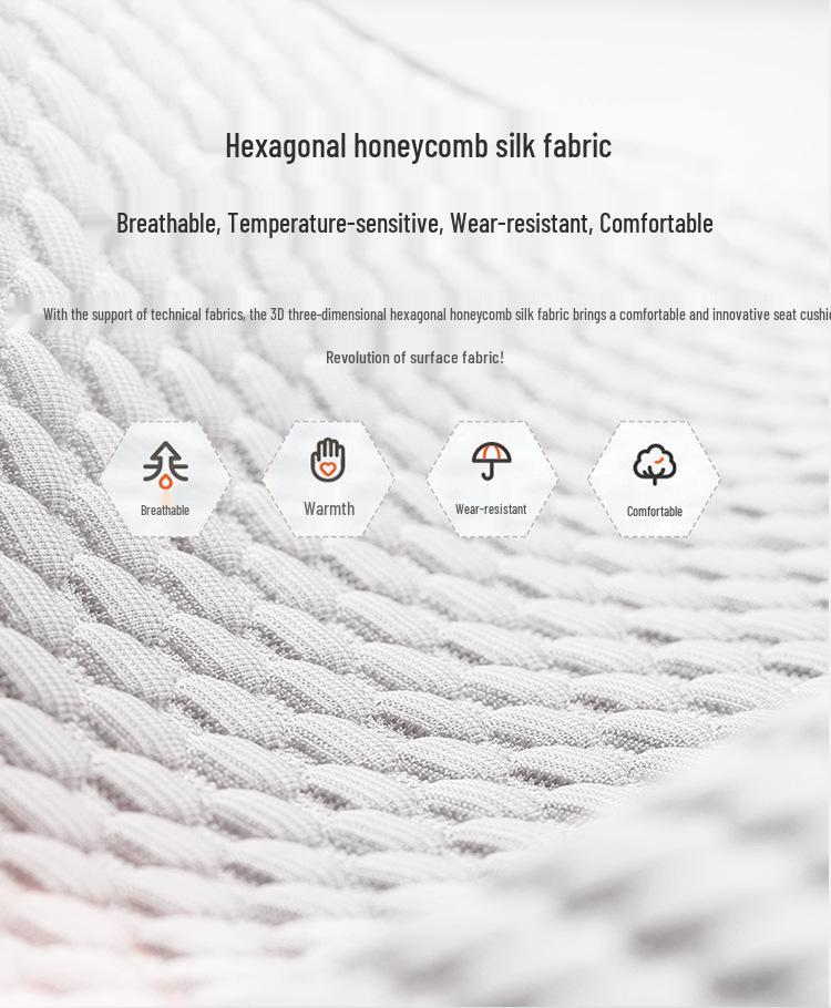X406 All-Season Icy Car Seat Cushion: Cool and Breathable Pad for Spring, Summer, and Autumn