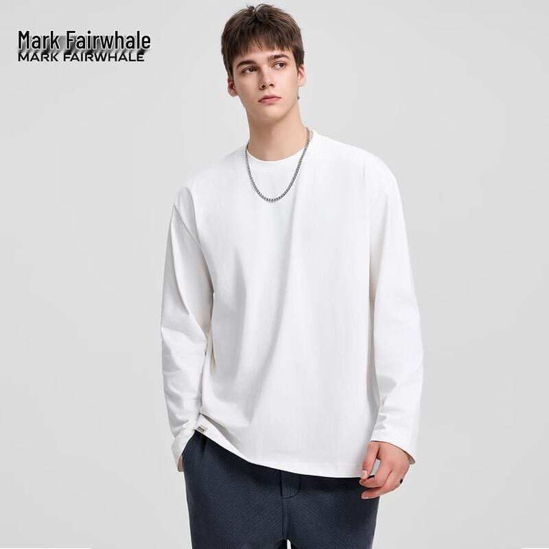 

Mark Fairwhale Men s Pure Cotton Long-Sleeve T-Shirt 4XL