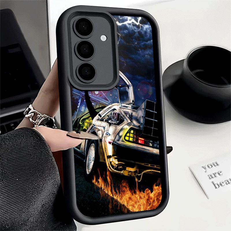 Phone Case for Samsung Galaxy S26 S25 Ultra S24 FE Back To The Future Shell S23 Plus S22 + S21 S20 5G Soft Silicone Funda